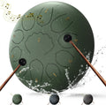 8 Inch Steel Tongue Drum 11-Note A Major - Portable Rain Drum
