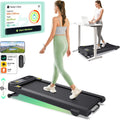 Smart Treadmill with 9% Auto Incline - Compact Hiking & Running Pad