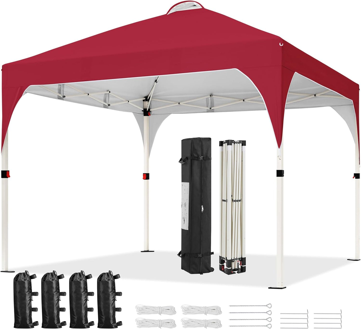 Yaheetech 10x10 Pop Up Canopy Tent for Outdoor Events and More