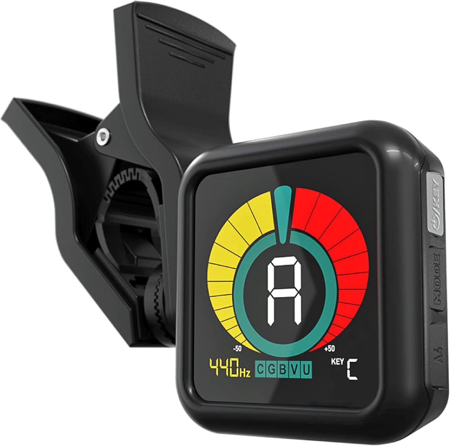 KLIQ UberTuner - All-In-One Clip-On Instrument Tuner