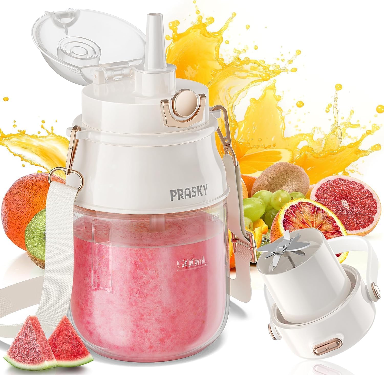 Portable Blender for Smoothies and Shakes - 27oz Capacity