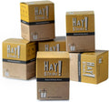 HAY! Straws 5 Cocktail Straws - Eco-Friendly Natural Wheat Straws