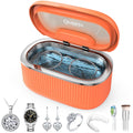 35W Ultrasonic Jewelry Cleaner 45KHz - Quiet, Digital Timer