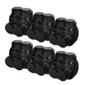 6 Pack 2 Port Insulated Multi Tap Connector 1/0-14AWG - Reliable