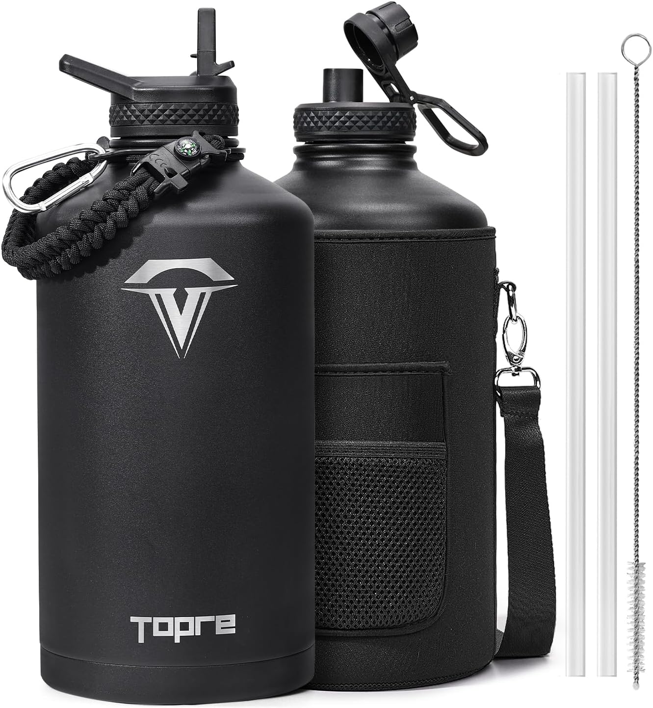 One Gallon Insulated Water Bottle for Cold & Hot Drinks