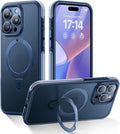 TORRAS Q1 Air iPhone 15 Pro Case Magnetic Stand - Military Shockproof