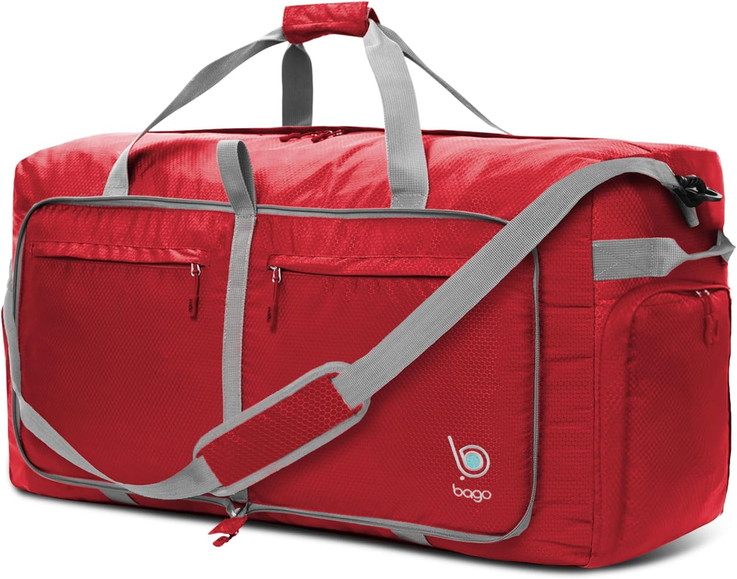 Bago Big XXL Foldable Duffel Bag for Travel with Shoe Compartment