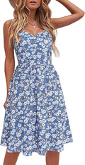 Casual Dresses for Women Sleeveless Cotton A Line Sundress 2025