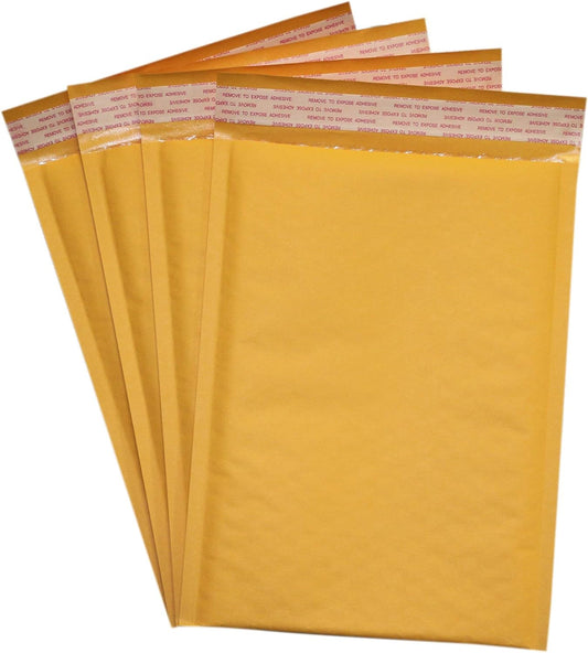 Secure Seal Kraft Bubble Mailers 12.5x19 for Safe Shipping