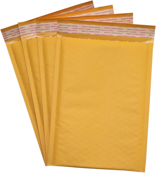 Secure Seal Kraft Bubble Mailers 8.5x14.5 for Safe Shipping