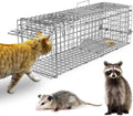 Live Animal Cage Trap Collapsible Humane Live Trap - 24in