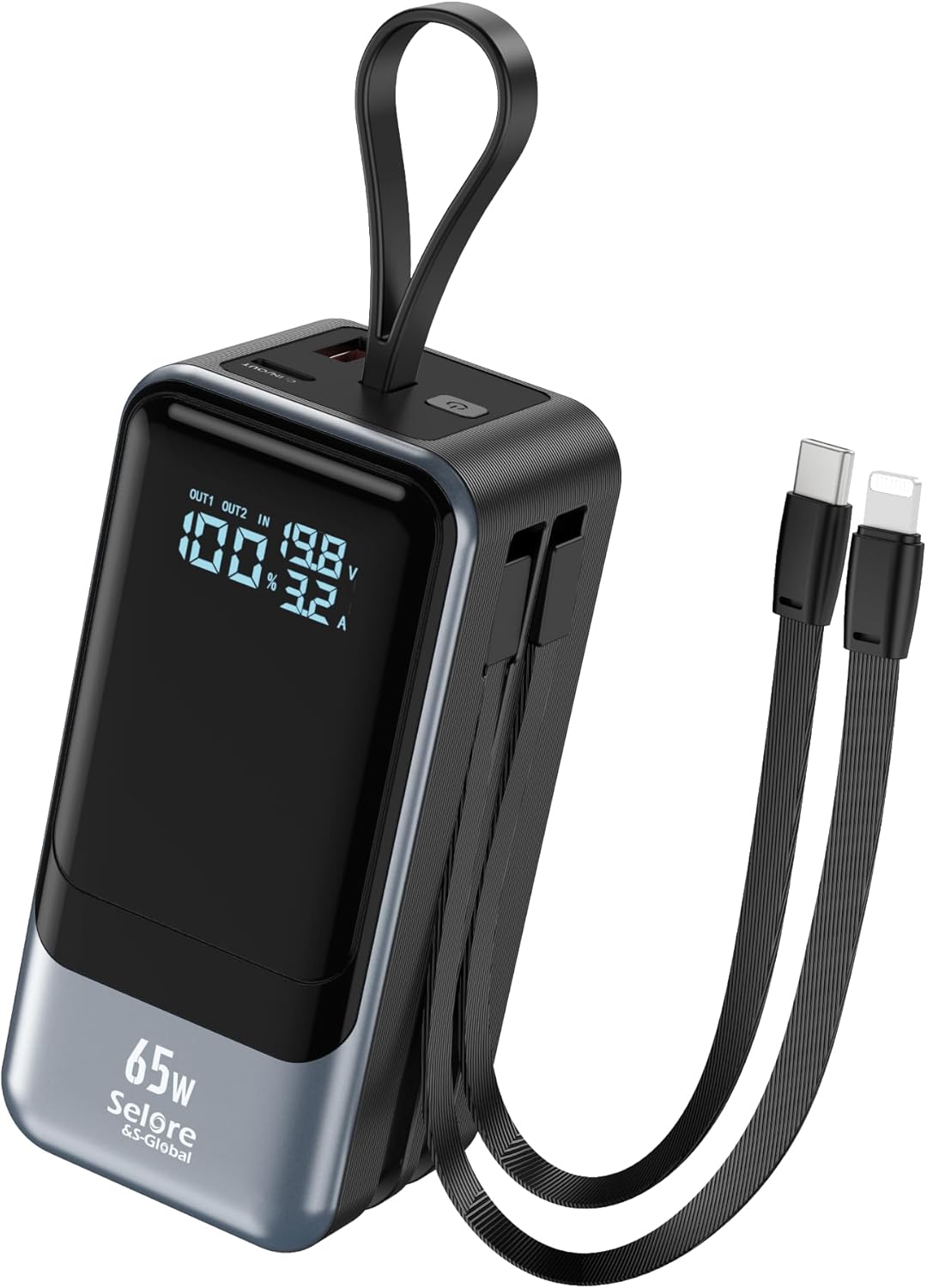 65W Laptop Power Bank, Fast Charge For Multiple Devices