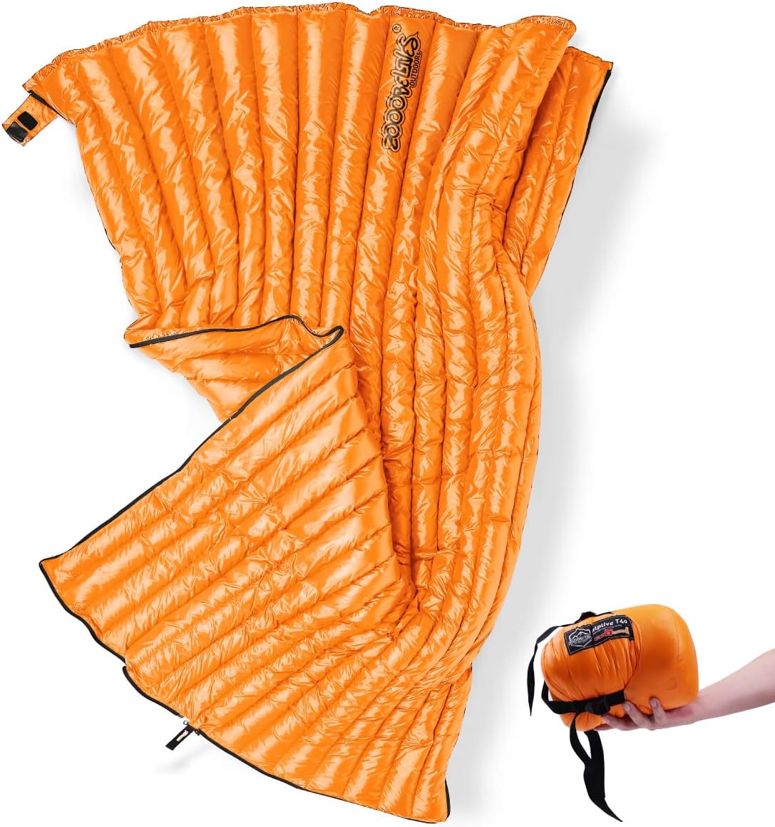 Ultralight Backpacking Down Sleeping Bag for Hiking and Camping