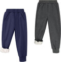 BIG ELEPHANT Boys Girls Fleece Lined Sweatpants - Warm Winter Joggers