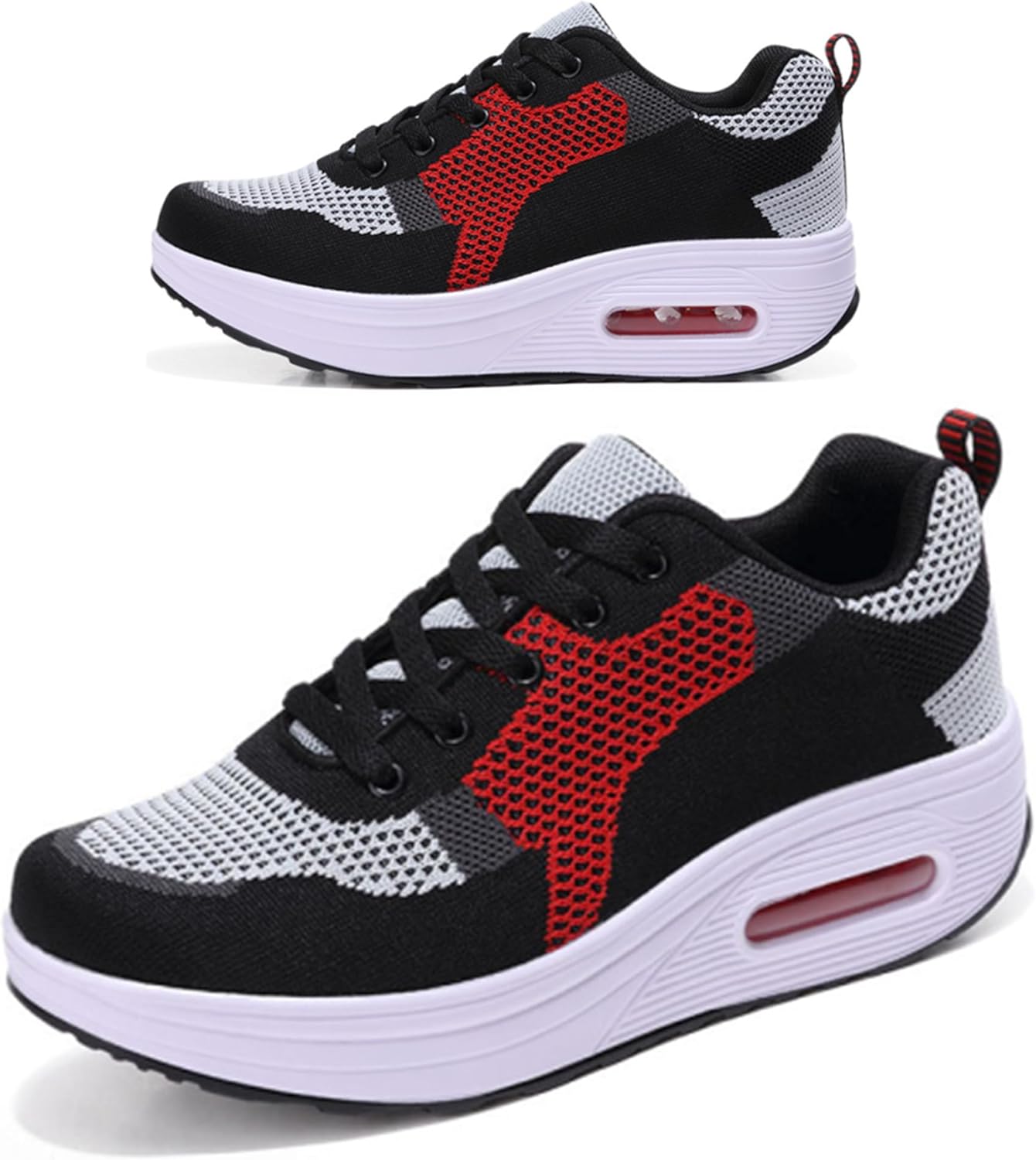 RUIDENG Platform Sneakers for Women with Air Cushion Comfort