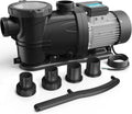 2HP Pool Pump High Flow 8120 GPH Single Speed - Quiet
