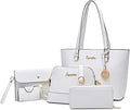 Soperwillton Handbag for Women Wallet Tote Bag Shoulder Satchel Set