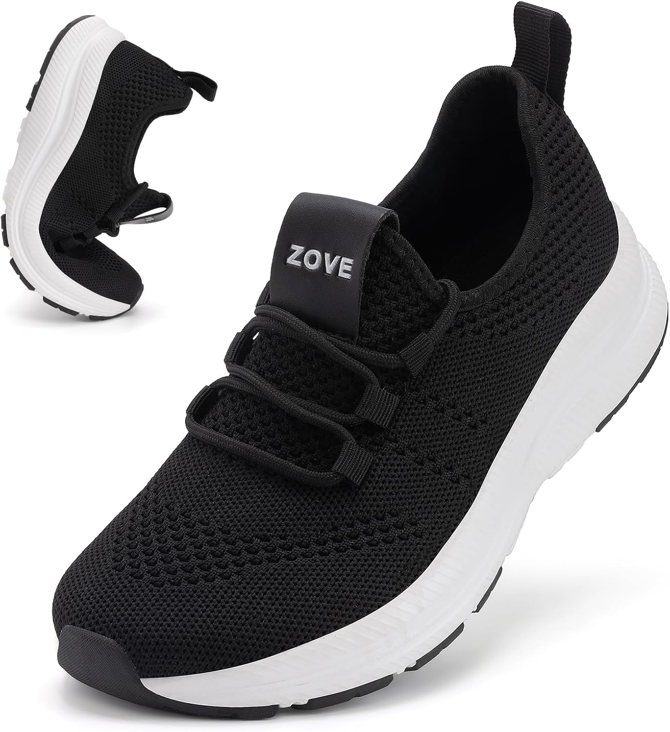 ZOVE Wide Toe Box Shoes for Women - Extra Wide Sneakers