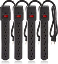 Maxxima 6 Outlet Power Strip - Surge Protection for All Your Devices!
