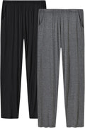 JINSHI Womens Pajama Pants with Pockets - Soft Lightweight Lounge This