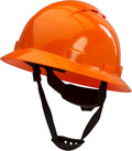 Full Brim Vented Hard Hat Construction Safety Helmet - Comfortable Fit