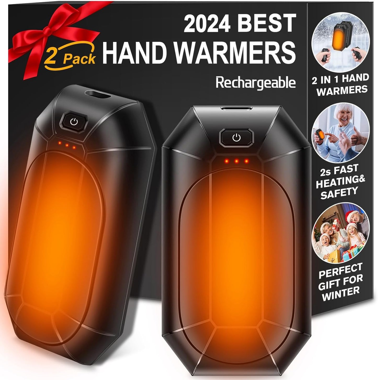 FYTSE Rechargeable Hand Warmers - Portable Pain Relief