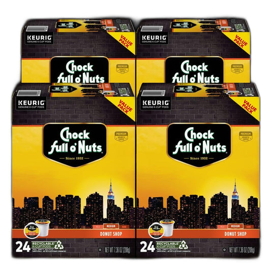 Chock full oNuts Donut Shop K-Cup Pods for Perfect Coffee