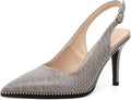 Zamikoo Women Beaded Patent Leather Pumps 3.5in Stilettos - Elegant