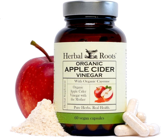 Organic Apple Cider Capsules with Cayenne Boost | 650 mg