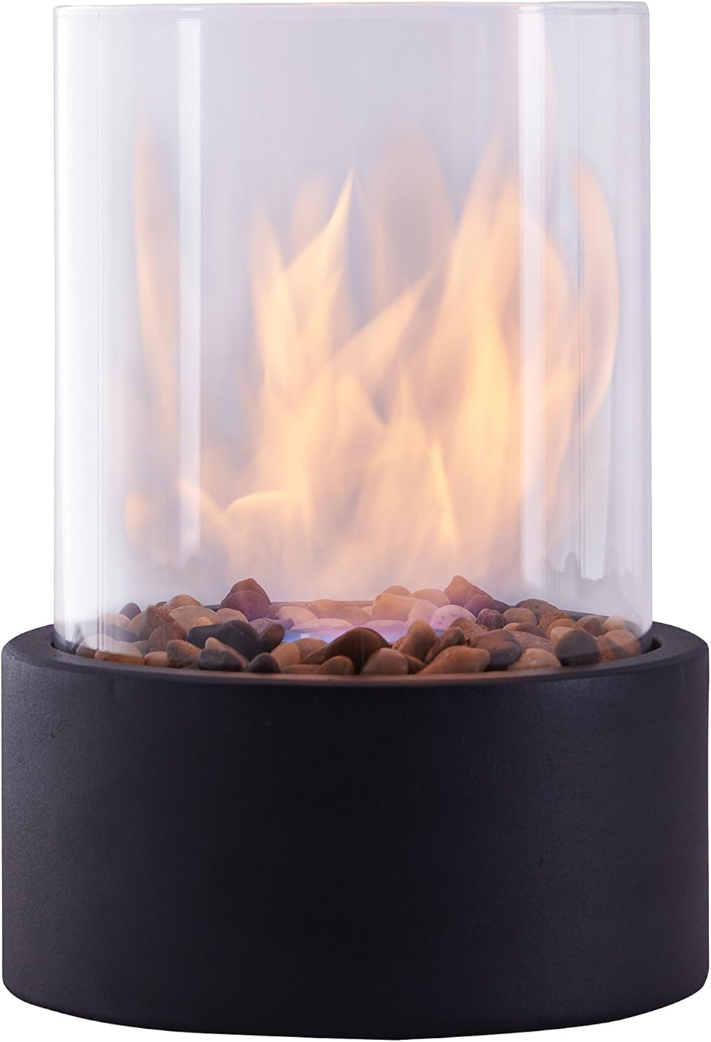 Danya B Indoor and Outdoor Portable Tabletop Fire Pit for Elegance