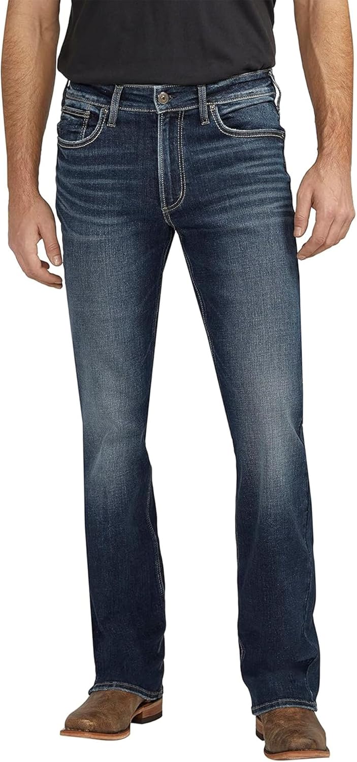 Zac Relaxed Fit Straight Leg Jeans for Men - Legacy Style