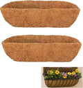 Trough Coco Liner 48 in Wall Planter Replacement - Thick Coir Liners