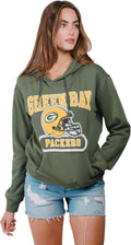 Ultra Game Women's NFL Official Super Soft Hoodie Pullover - Cozy Fit