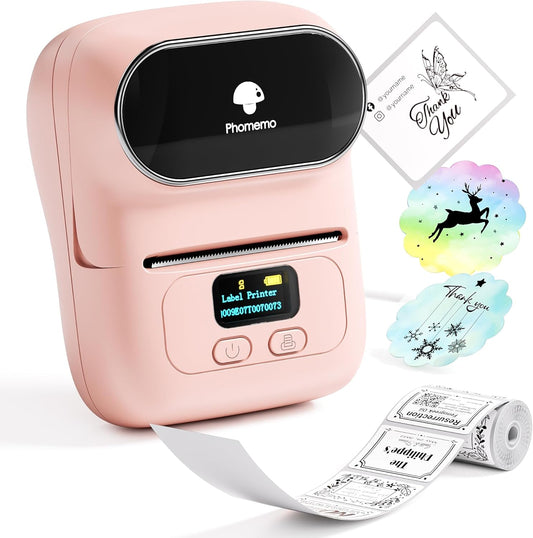 Phomemo Mini Bluetooth Label Printer - Simplify Your Organization!