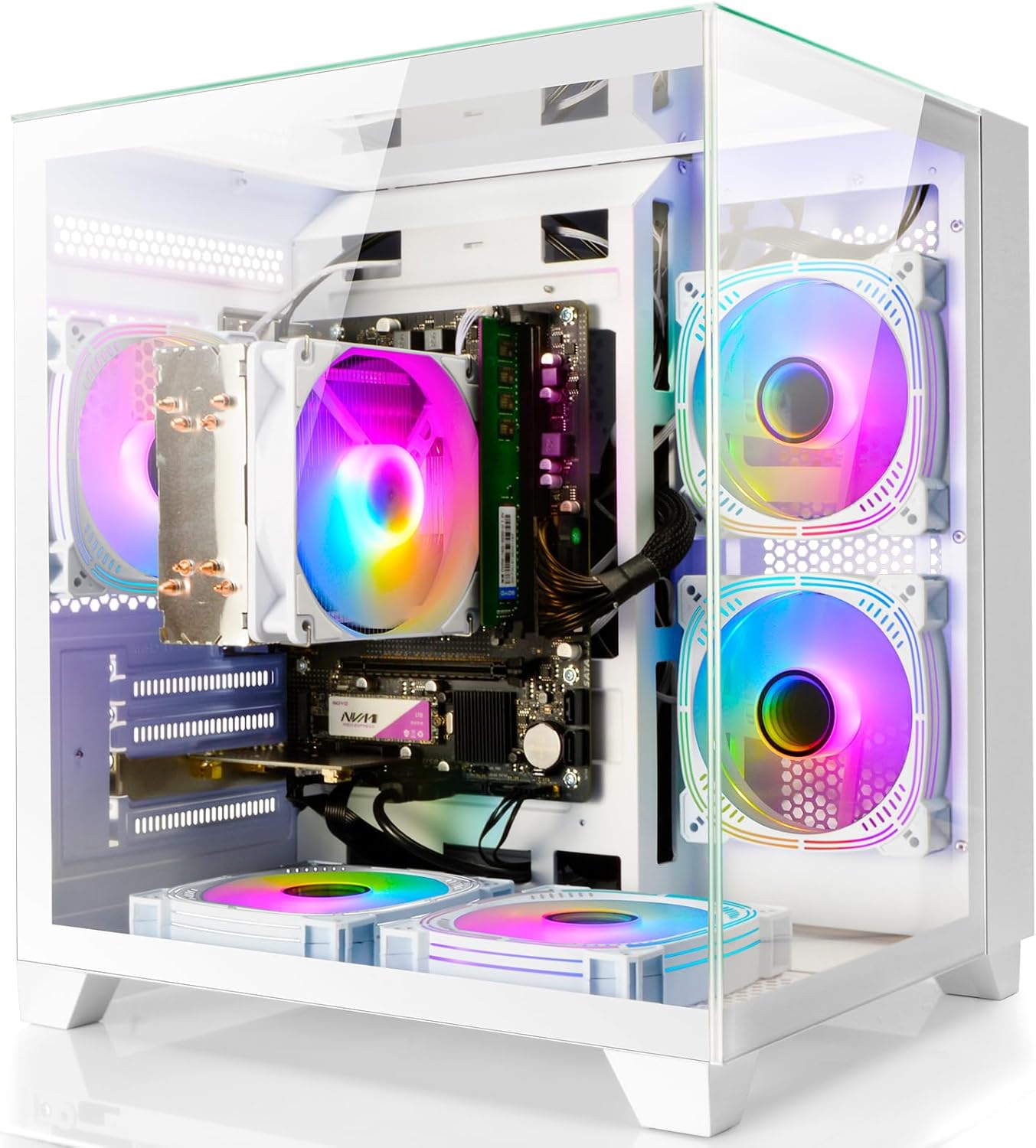 Powerful AMD Ryzen 5 Tower PC for Gaming & Office
