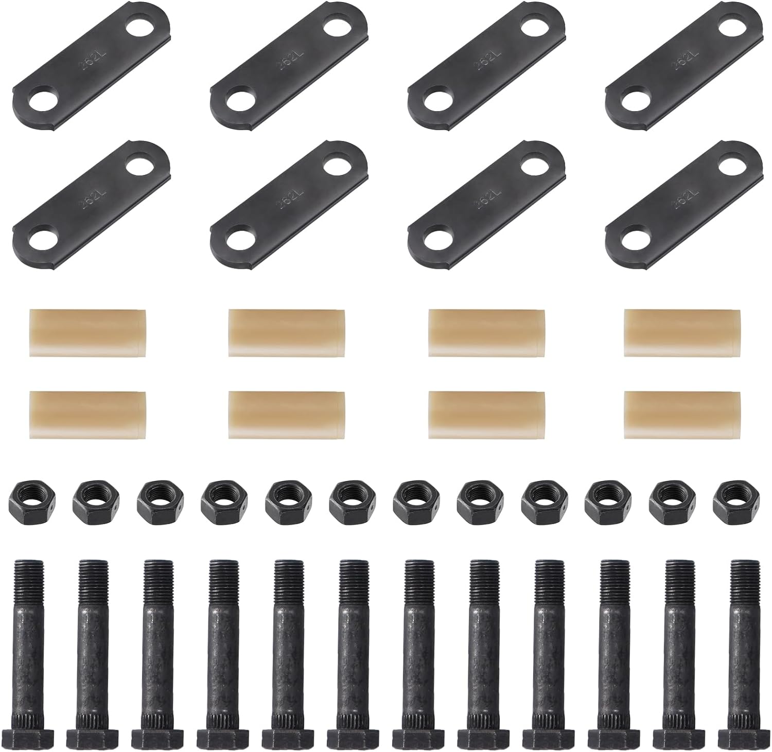 Tandem Axle Trailer Shackles Kit for Dual and Triple Axles