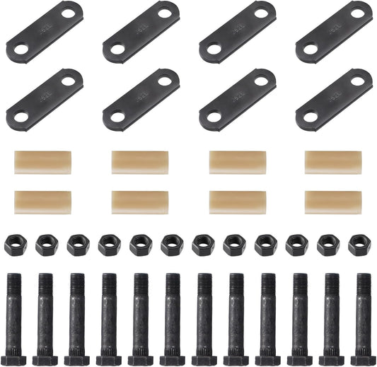 Tandem Axle Trailer Shackles Kit for Dual and Triple Axles
