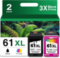 61XL Ink Cartridge Black and Color Combo Pack Replacement - High Yield