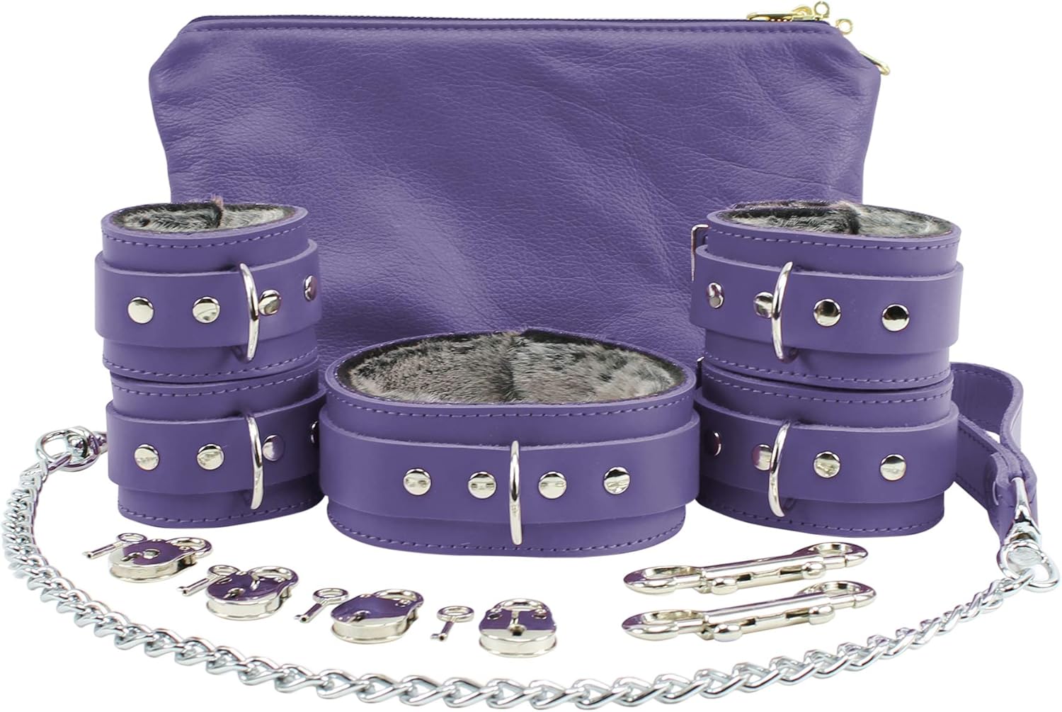 VP Leather Atlanta Set BDSM Sex Toys Kit for Couples Play