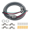 TAUROX 1/2-Inch 10 Gauge Liquid Tight Power Whip Assembly - Easy