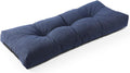 LokGrip Non Slip Tufted Memory Foam Bench Cushion 42x16x4 in - Thick
