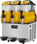 PEIXU 12L3 Stainless Steel Slushie Machine - 72 Cups Output!