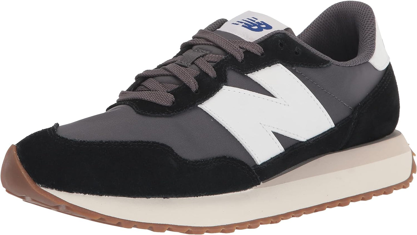New Balance Mens 237 V1 Sneakers with Suede and Mesh Upper