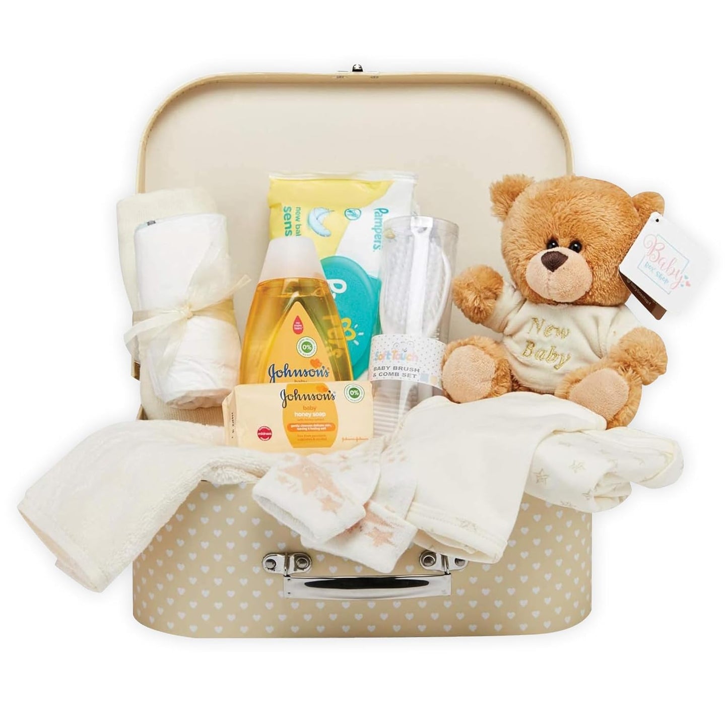 Gender Neutral Baby Essentials - 12 pcs Gift Set
