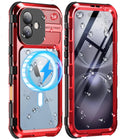WIFORT iPhone 16 Plus Waterproof Case - Metal Heavy Duty Protection