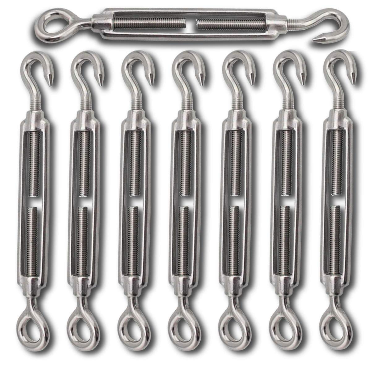 Heavy Duty Turnbuckle Hardware for Shade Sail and Tent Use