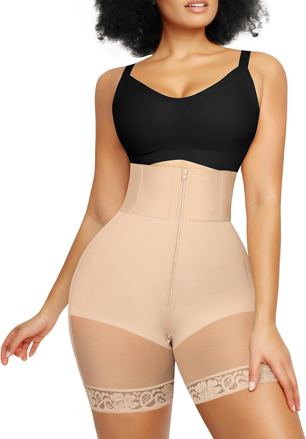 High Waisted Body Shaper Shorts for Women by SHAPELLX
