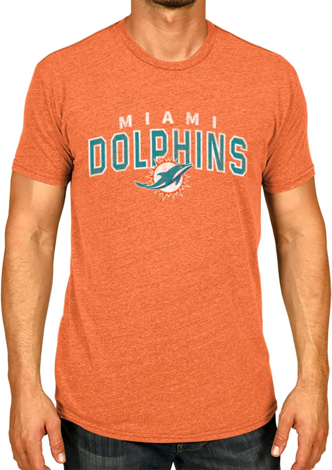 Miami Dolphins Starting Fresh Short Sleeve Heather T-Shirt