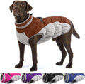 Dog Winter Jacket Cozy Reflective Waterproof Windproof Warm Pet