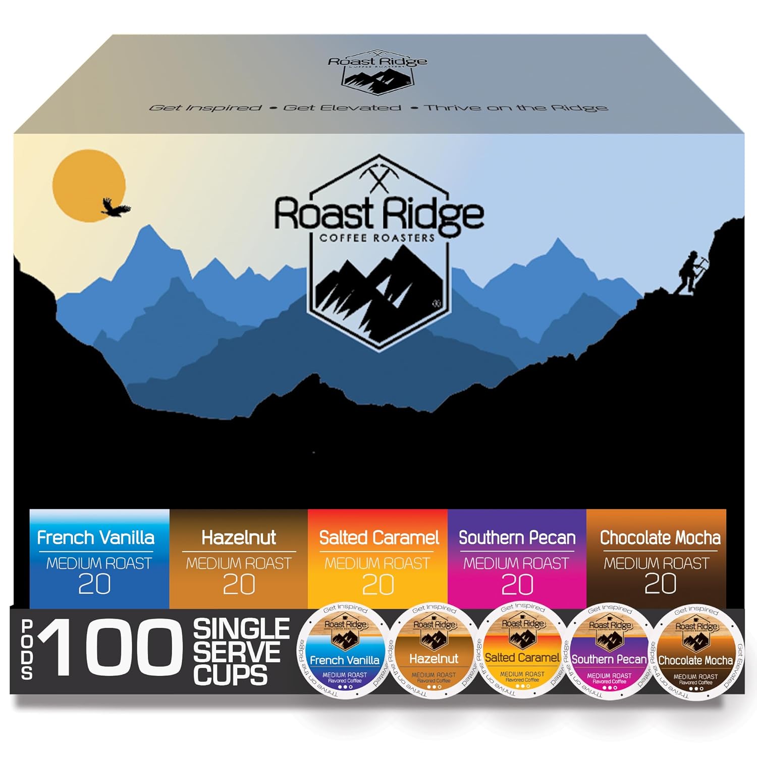 Roast Ridge Variety Pack 100 ct: Indulgent Flavors